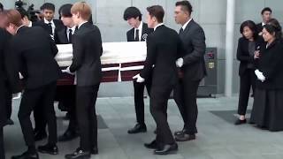 SHINee Jonghyun Funeral full part 1 [upl. by Llamaj]