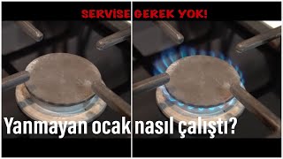 Yanmayan ocak nasıl çalıştı  ocak nasıl temizlenir  pratik bilgiler Figen Ararat [upl. by Herwin600]