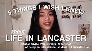 Things I wish I knew before coming to Lancaster University [upl. by Namyh]