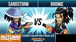 Sandstorm vs Boomie  Losers QuarterFinal  Autumn Championship 2020  1v1 NA [upl. by Desdamonna]