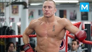 Georges StPierre Training Highlights 2016  Muscle Madness [upl. by Stanfill369]