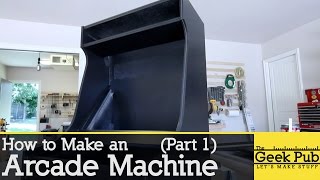 How to make an Arcade Machine Part 1 [upl. by Edris]