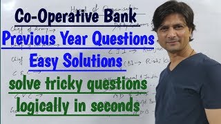 CO OPERATIVE BANK PREVIOUS PAPER QUESTIONS [upl. by Ralli]