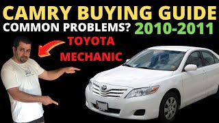 20102011 Toyota Camry Buying Guide [upl. by Atilek]