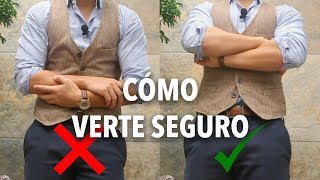 Los 3 secretos de lenguaje corporal para VERTE SEGURO  Humberto Gutiérrez [upl. by Anedal827]