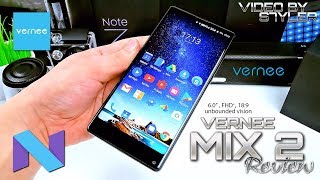 Vernee Mix 2  Full Review  189 Screen 2160x1080 Pixels  6GB RAM64GB ROM [upl. by Billi195]