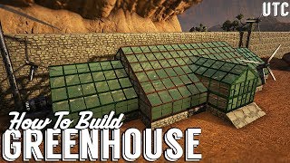 Large Greenhouse  Ark Survival Evolved How To Build [upl. by Aicitan]