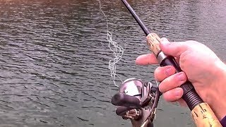 Spinning Reel Line Tangles Knots amp Loops  Basic Fishing Tips [upl. by Iggep36]