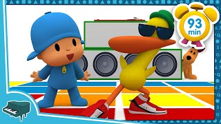 🕺 POCOYO in ENGLISH  Dance With Me 93 min  Full Episodes  VIDEOS and CARTOONS for KIDS [upl. by Nimra926]