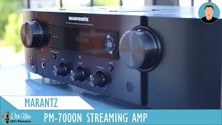 Marantz PM7000N  Chipping Away at Audiophile HiFi [upl. by Aiam522]