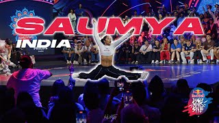 Saumya  Red Bull Dance Your Style World Final 2024 Mumbai [upl. by Gnouc948]