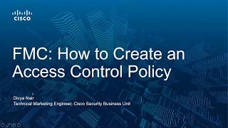 How to create an Access Control Policy on FMC [upl. by Atsirt]