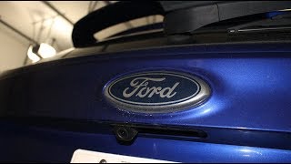 Backup Camera Install Ford Focus ST [upl. by Enenaj581]