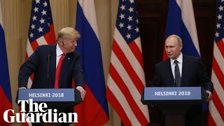 Key moments from the TrumpPutin press conference [upl. by Tadashi]