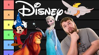 Ranking EVERY Disney Feature Animation Film Movie  Tier List [upl. by Bumgardner]