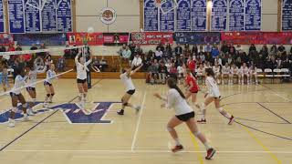 California Southern Section Volleyball Playoffs  Cathedral Catholic  Marymount [upl. by Bergmans]