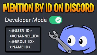 Turn on Developer Mode amp Mention Roles Users Channel by ID on Discord [upl. by Kiele]