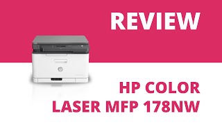 HP Color Laser MFP 178nw A4 Colour Multifunction Laser Printer [upl. by Cleasta]