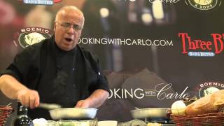 Cooking With Carlo 15  Veal Scallopini Piccata [upl. by Eelrebma]