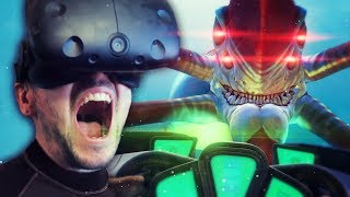 Subnautica in VR is Terrifying [upl. by Nylanna]