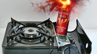 Your Portable Butane Stove CAN Explode [upl. by Ahsekahs]