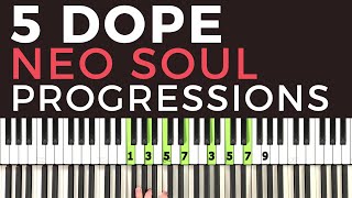 5 Dope Neo Soul Progressions [upl. by Ennaimaj]