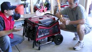 Powermate 6500Watt GasolinePowered Portable Generator  Overview [upl. by Sialac922]