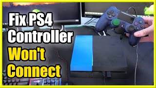 How to FIX PS4 Controller that Wont Connect Hard Reset Method [upl. by Granlund629]