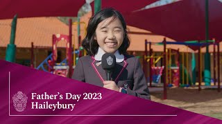 Haileybury  Fathers Day 2023 [upl. by Elatan]