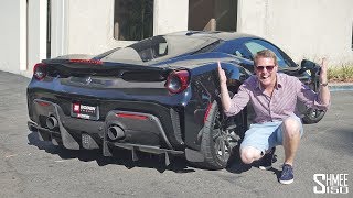 THIS Ferrari 488 Pista has a CRAZY Boden Autohaus Exhaust [upl. by Harned]