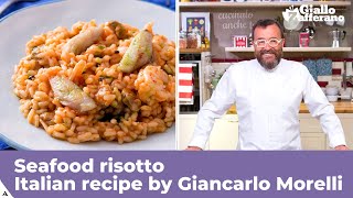 SEAFOOD RISOTTO  Italian recipe by Giancarlo Morelli [upl. by Llenaej183]