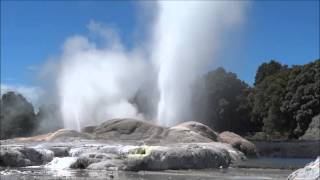 Pohutu Geyser New Zealand Rotorua [upl. by Ailugram]