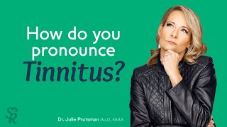 How do you pronounce tinnitus [upl. by Ahtreb428]