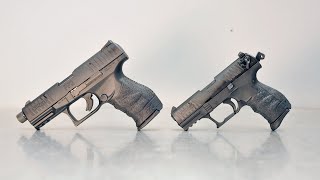 Walther P22Q vs PPQ22 22lr [upl. by Cherida]