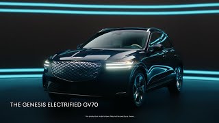 The Genesis Electrified GV70 [upl. by Kcirdot]