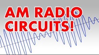 Amplitude Modulation tutorial and AM radio transmitter circuit [upl. by Ahsauqram454]