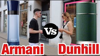 Armani Code Colonia vs Dunhill Icon racing  fragrance test [upl. by Otero607]