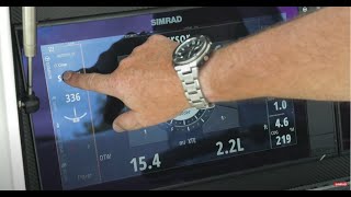 Simrad LIVE  Autopilot  Setup  Calibration and Features [upl. by Nalro]