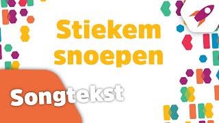 Stiekem snoepen songtekst  Kinderen voor Kinderen [upl. by Sedicla]