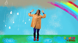 Preschool Learn to Dance Drip Drop Rain [upl. by Flint]