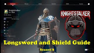 Conquerors Blade  Longsword Build  Guide  Season 8 [upl. by Stacey]