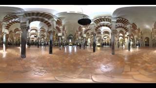 360 Virtual Tour  Mezquita  Cathedral Mosque  Cordoba Spain [upl. by Eriam]