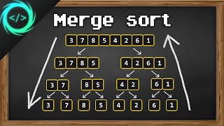 Learn Merge Sort in 13 minutes 🔪 [upl. by Staley]