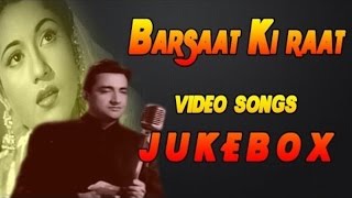 Barsaat Ki Raat  All Songs  Bharat Bhushan amp Madhubalas Combinational Songs  Jukebox [upl. by Reneta200]