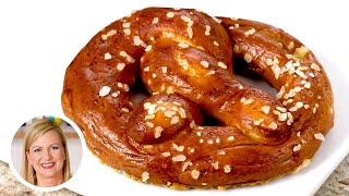 Professional Baker Teaches You How To Make PRETZELS [upl. by Bushweller]