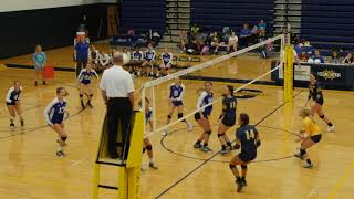 Intense High School Volleyball Action  South Iredell hosts Statesville [upl. by Pickar]