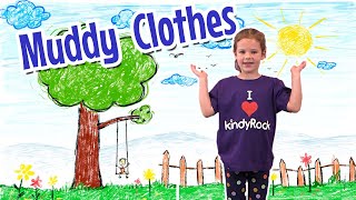 Muddy Clothes  Action and Movement Song for Toddlers and Preschoolers [upl. by Brodie741]