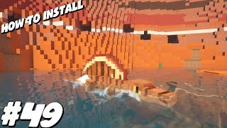 HOW TO INSTALL FOSSILS AND ARCHEOLOGY  MINECRAFT DINOSAURS EP 49 [upl. by Larentia]