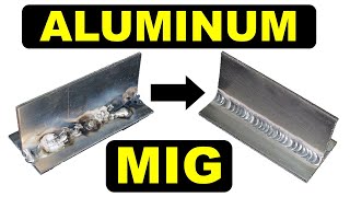 How to MIG Weld Aluminum Spool Gun Aluminum Welding for Beginners [upl. by Taveda]