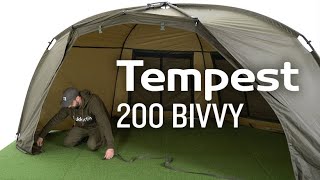 Trakker Products Tempest 200 Bivvy [upl. by Osrit650]